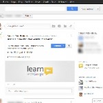 Google+ Screenshot bei Standard-Breite